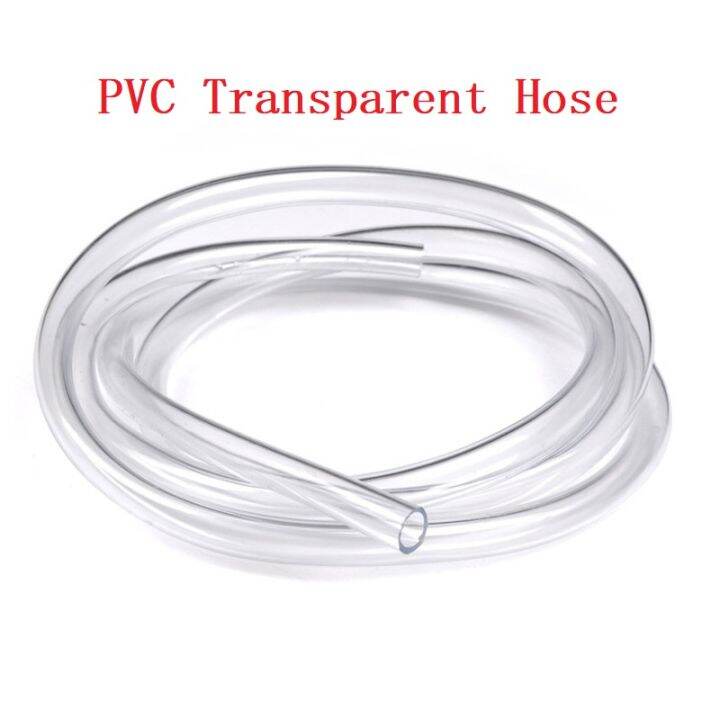 8X10mm Clear PVC Transparent Tube Plastic Hose Water Fish Auto