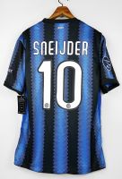 10 SNEIJDER INTER MILAN HOME 2010 2011 FULL UCL FOOTBALL SHIRT SOCCER JERSEY