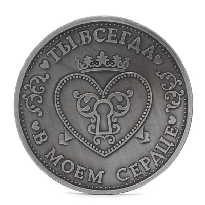 วันแม่หัวใจรัสเซียเหรียญที่ระลึกปีใหม่คอลเลคชั่นของขวัญใหม่และคุณภาพสูง LYB3816การธนาคารเงิน