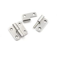 1 Pc 304 Stainless Steel Thickened 1.5 Inch Off Round Corner Hinge Mechanical Equipment Hinges Removable Marine Industrial Hinge Accessories