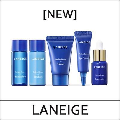 laneige-perfect-renew-trial-kit-5-items-เซ็ตผลิตภัณฑ์ดูแลผิวสวย-5-ขั้นตอน-ให้ผิวเนียนนุ่มชุ่มชื่น-พร้อมคืนความอ่อนเยาว์-ริ้วรอยต่างๆ-ดูจางลง-ด้วยคุณค่าสารสกัดจากธรรมชาตินานาชนิด