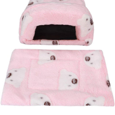 Washable Warm Nest Winter Small Animal Bed for Chinchilla Hedgehog Guinea Pig Squirrel Rats