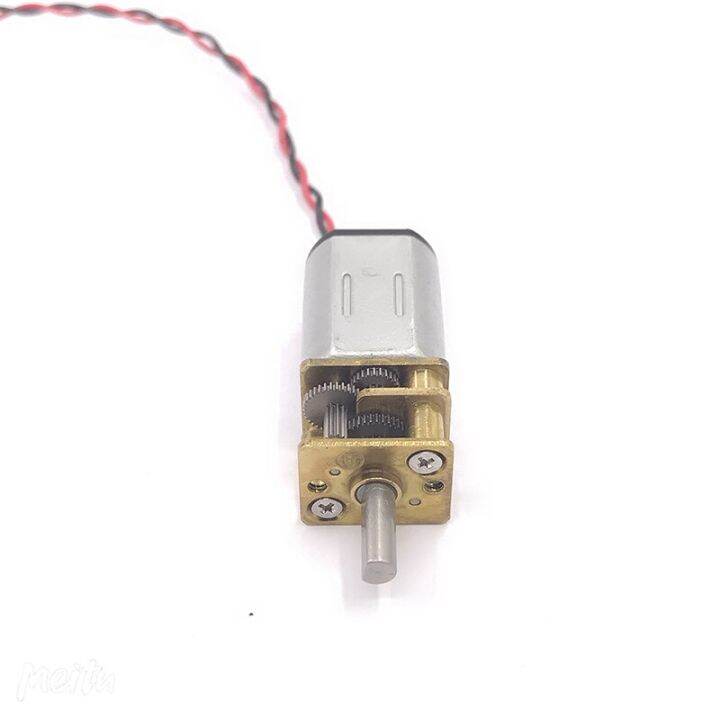 Motore Ad Ingranaggi In Metallo Micro N20 Con Albero Di Usca Lungo 66 Mm A Bassa Velocà CC 3 V-6 V 30-65 Giri/min - Foto 8