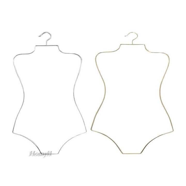 【Ready stock】 [Homyl1] Body Shape Hanger Swimsuit Rack Dress Holder for