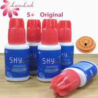 Original Korea Sky S+ Glue Red cap 5 bottleslot fastest and strongest eyelash extensions glue private label False Eyelash glue