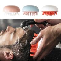 Shampoo Brush Silicone Scalp Exfoliator with Soft Bristles Easy to Use and Clean Hair Washing Brush Easily Reach the Root of Hair for Hair Growth Washing Scalp Washing fine