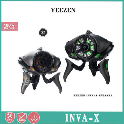 Yeezen Inva-X ซับวูฟเฟอร์ที่ใช้งานอยู่ไร้สายลำโพงไฟฟ้าสูงพร้อมไมโครโฟน LED ลำโพงบลูทูธ