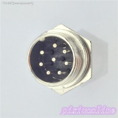 ✣✇ 1pcs GX16 8 Pin Male Diameter 16mm Wire Panel Aviation Connector L108Y Circular Socket High Quality On Sale