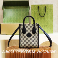 pre order Brand new authentic，GUCCI，Mini tote with GG detail，crossbody bag，Shoulder Bags，handbag