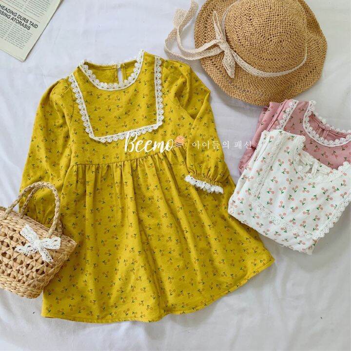 Đầm babydoll dễ thương cho bé gái DGB292592 - Bé Xinh Shop