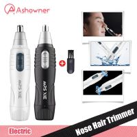 ZZOOI Electric Nose Hair Trimmer Shaver Nose Hair Trimmer for Women Men Shaving Nose and Ear Hair Removal Razor Beard Remover Kit