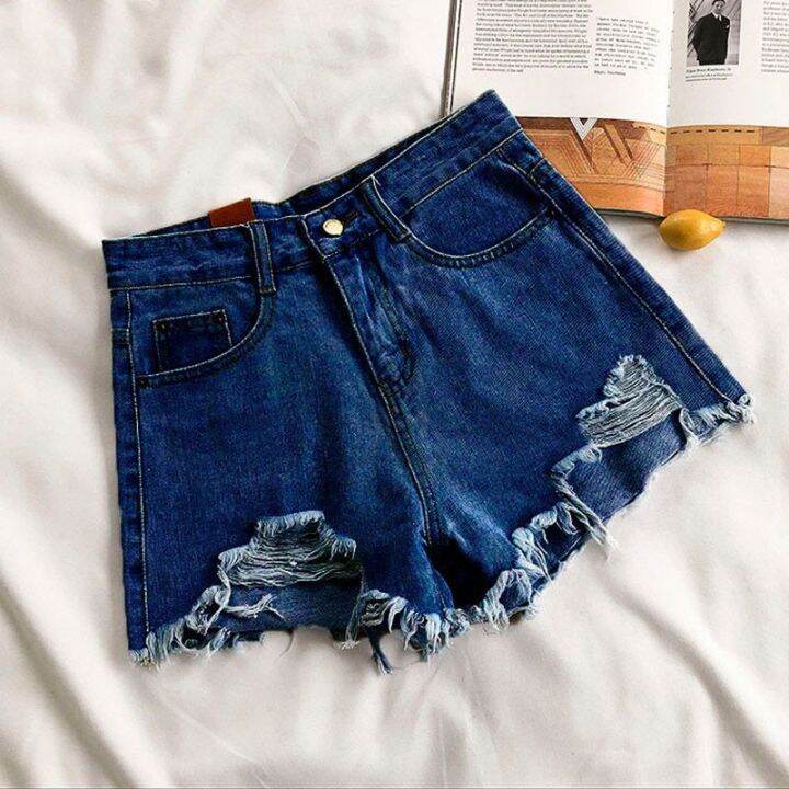 lucyever-summer-denim-shorts-women-korean-fashion-ripped-holes-high-waist-short-jeans-female-casual-street-wide-leg-short-pants