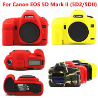 Silicone Skin Case Cover DSLR Camera Bag For Canon EOS R10 R6 R7 90D 60D 800D 1300D 6D2 5D 6D Mark II 5DII 5D2 T7i T6 T8i