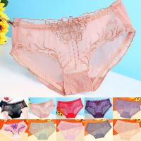 Lace Panties Fat Mm Large Size Mesh Transparent Briefs