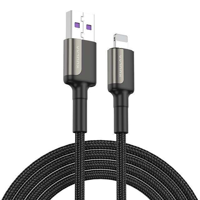 kuulaa-ระบบชาร์จเร็ว-2-4a-สายเคเบิลสำหรับฟ้าผ่า-usb-iphone-14-13-12-11-pro-max-xs-x-8-7-plus-สายชาร์จข้อมูล