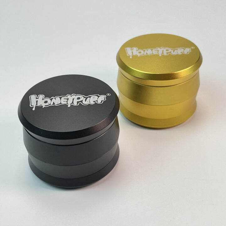 ที่บด-ตัวบดสมุนไพร-honeypuff-smooth-edge-aluminum-4-layers-grinder-diameter-60mm-height-48mm-สต็อคอยู่ไทย-จัดส่งรวดเร็ว