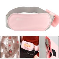 ZZOOI Washable Far Infrared Wireless Warm Uterus Belt Electric Heating Lady Palace Menstrual Stomachache Waist Pain Massage Health