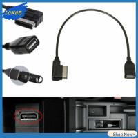 LONGB สื่อดนตรีดนตรี สำหรับ Audi VW เครื่องมืออะแดปเตอร์ AUX MDI MMI Ami เสียงเพลงบลูทูธ Cablemusic USB AUX