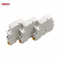 【Taiyong Electric】HOCH Din Rail AC Contactor 2P 16A 20A 25A 1NO 1NC 2NO 2NC ติดตั้งในครัวเรือน Modular สำหรับ Smart Home House Hotel