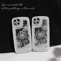 ทรายดูดความรักเคสซิลิโคนนิ่มสำหรับโทรศัพท์เคสสำหรับ Apple iPhone 14 13 12 11 X XR XS Pro Max Plus เคสแฟชั่นที่มีสไตล์ฝาหลังจาก GGQcase