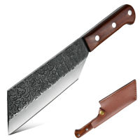 5.5 Inch Handmade Kitchen Knife Chinese Forged Steel Boning Knife Outdoor Camping Slicing Cleaver Butcher Knives GRANDSHARP