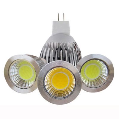 1x Nieuwe โคมไฟ Led แรงกระแทกสูง Gu5.3 Mr16 9W 12W 15W Dimmbare Bloeklicht อบอุ่น Koel Wit Mr 16 12V โคมไฟ Gu 5.3 220V