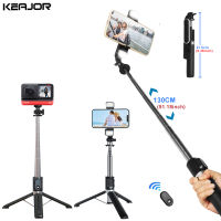 Selfie Stick พร้อมแสงและบลูทูธไร้สายการควบคุมระยะไกลพับขาตั้งกล้อง360 ° หมุน Selfie Stick สำหรับศัพท์ IOS Android.