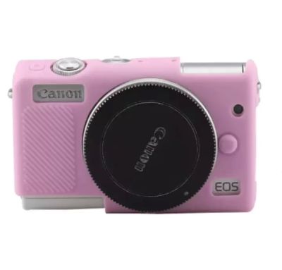 CAMERA CASE SILICONE CANON M10 PINK (2042)