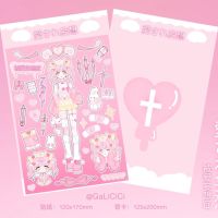 Galicici สติกเกอร์ธีมพยาบาล One / Domestic Sweetheart Girl Goo Card DIY สําหรับตกแต่ง