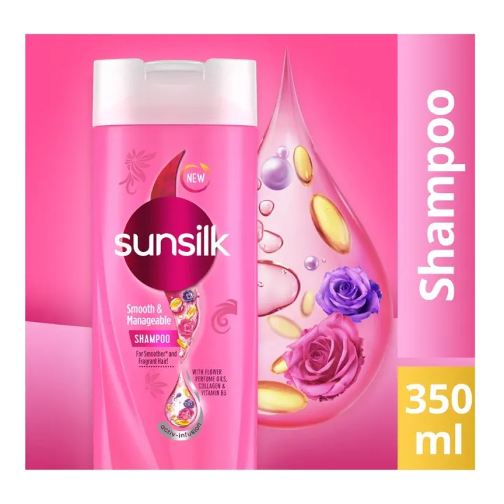 New Sunsilk Shampoo Smooth And Manageable 350ml Lazada Ph 4432