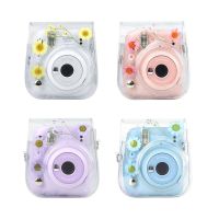 ถุงเก็บกล้องดิจิตอลพิมพ์ลายโปร่งแสงสำหรับ Fujifilm Instax Mini11/9/8กรอบเคสป้องกันกล้องแฟชั่น