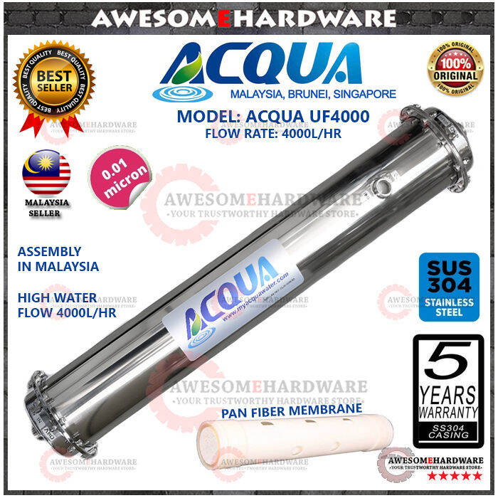 (4000L/HR) 0.01 MICRON ACQUA UF4000 ULTRA FILTRATION UF MEMBRANE WATER
