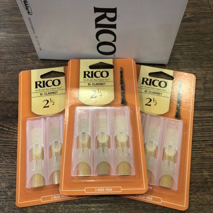 โปรโมชั่น-ลิ้นคาริเน็ต-rico-ขนาด-2-5-bb-clarinet-made-in-usa-แยกขาย-คุ้มค่า-อุปกรณ์-ดนตรี-อุปกรณ์-เครื่องดนตรี-สากล-อุปกรณ์-เครื่องดนตรี-อุปกรณ์-ดนตรี-สากล