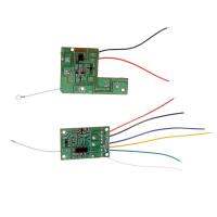 LazaraShop 4CH รีโมทคอนโทรล 40MHz วงจร PCB Transmitter &amp; Receiver BOARD วิทยุระบบ