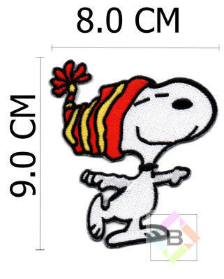 ตัวติดเสื้อ ตัวรีดเสื้อ อาร์ม Armpatch งานปักผ้า Snoopy สนูปี้ สนูปปี้ B004