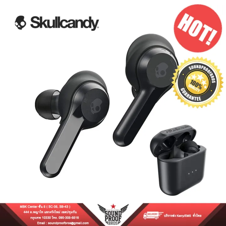 หูฟังไร้สาย Skullcandy Indy Truly Wireless Earbuds With Bluetooth ...