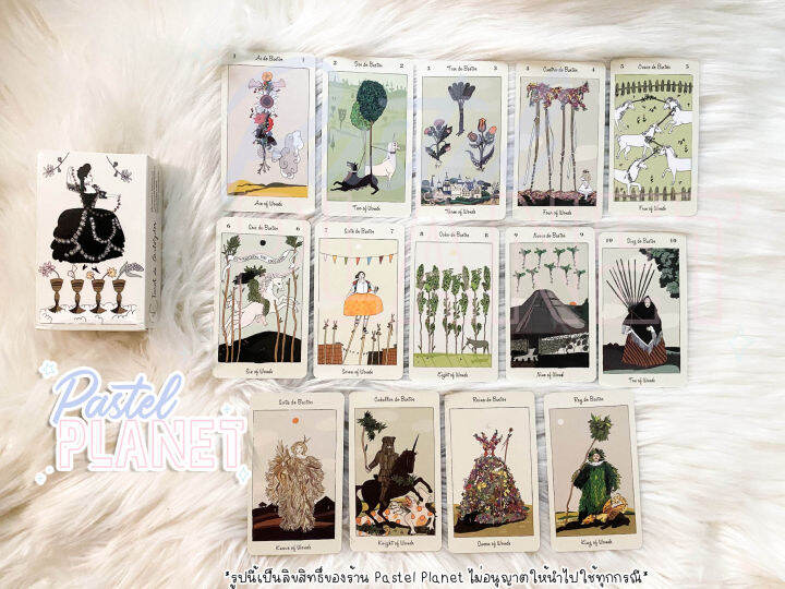 พร้อมส่งในไทย-แถมคู่มือไทย-อังกฤษ-tarot-de-carlotydes-ไพ่ยิปซี-ไพ่ทาโรต์