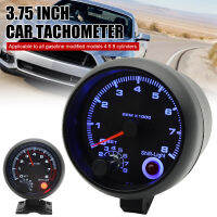 New3.75นิ้ว Universal รถ Tachometer 12V 0-8000 RPM เครื่องยนต์ Speed Gauge พร้อมไฟเตือนสำหรับ468กระบอกเครื่องยนต์อุปกรณ์เสริม