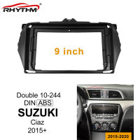 Car Fascia Trim Kit For SUZUKI Ciaz 2015 16 17 18 19 2020 One Double Din Car Frame Audio Fitting Adaptor Fascias Dashboard Panel