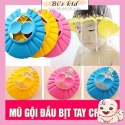 Hàng mới về Mũ gội đầu chắn nước có 2 lỗ tai cho bé - Nón tắm