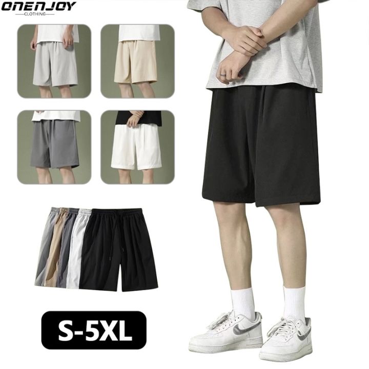 claribelzi-cod-s-5xl-กางเกงขาสั้นลำลอง-กางเกงขาสั้นมีกระเป๋า-กางเกงเอวยืด-ขาสั้นสีพื้น-กางเกงขาสั้นแฟชั่น-กางเกงขาส่วน-ไซส์ใหญ่-เนื้อนุ่มสวมใส่