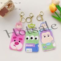 【hot sale】 ✒ B11 BRUCE1 Cartoon Card Cover Pink Pig Student Bus Card Holder Credit ID Card Bank Card Cartoon Key Chain