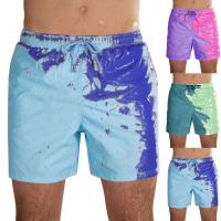 (ETX)Ship in 24 hours Beach Shorts Men Magical Color Change Swimming Short Trunks Summer Child Swimsuit Swimwear Quick Dry Dropship