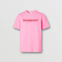 เสื้อยืด ผ้าฝ้าย พิมพ์ลายโลโก้ BURBERRY สําหรับผู้หญิง 80573701