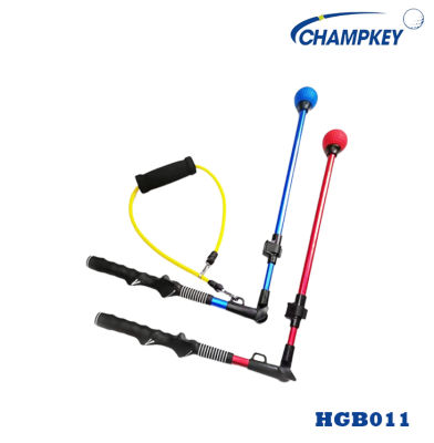 Champkey อุปกรณ์ฝึกซ้อมวงสวิง (HGB011)  Swing trainner Caiton หัวกลมพับได้ อุปกรณ์ฝึกความแข็งแรงและจังหวะในการตี