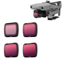 Sunnylife AIR2-FI9286 4 In 1สำหรับ DJI Mavic Air 2 ND4 + ND8 + ND16 + ตัวกรองเลนส์ติดฟิล์มเคลือบ ND32