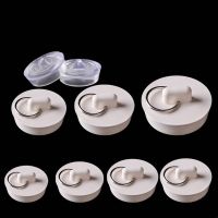 【hot】 2Pcs Round Rubber Drain Plug Washroom Sink Stopper Leakage-proof Cover Bathtub Accessories