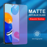 Anti UV Purple Blue Light Matte Frosted Tempered Glass For Xiaomi Mi 13 12 11 Lite 12T 11T 11i 10T 9T Redmi Note 12 12S 11 11S 10 10s 9 9s 8 7 12C 10A 10C 9T 9A 9C 8A Poco X5 X4 X3 M5 M4 M3 F5 F4 F3 F2 Pro Screen Protector