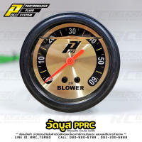 เกจย์ วัดบูส เทอร์โบ ยี่ห้อ PPRC หน้าน้ำมัน 65 มิล หน้าปัดสีทอง วัดบูท Turbo Blower Pressure Gauge 65mm (ราคาเฉพาะชุดเกจย์ ไม่รวมขาวัดบูส)