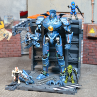 Neca Pacific Rim Mecha ตัวเลขรุ่น Revenge อันตราย Streamer Longeureka Raid Articular Mobility อินเทรนด์รูปของเล่นสะสม